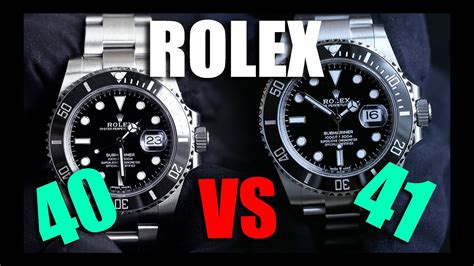 new rolex submariner dimensions|rolex submariner 40mm vs 41mm.